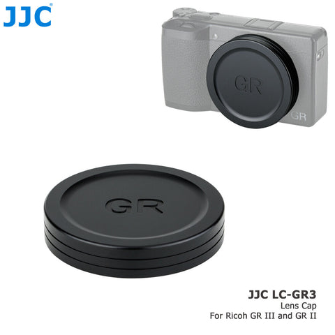 JJC LC-GR3 Lens Cap for Ricoh GR III and GR II