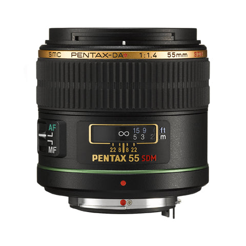 Pentax Telephoto 55mm F1.4 DA Lens