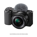 Sony ZVE10 / ZV-E10 Mirrorless Camera (Black)