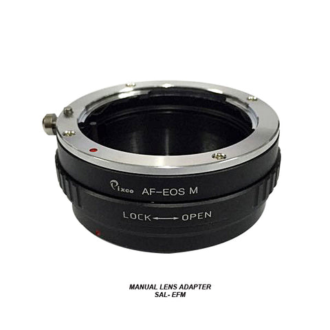 Mnual Lens Adapter MAF/SAL-to-EFM