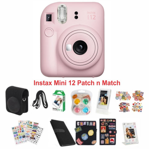 Instax MINI12 PINK Patch N Match Kit