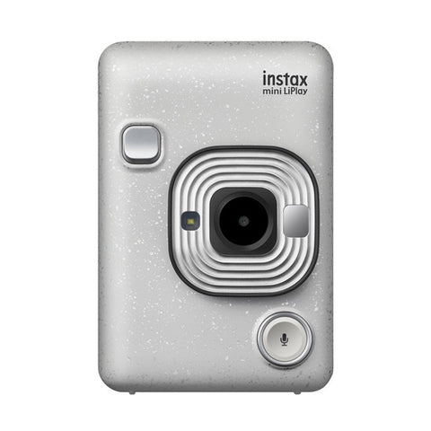 FUJIFILM Mini LiPlay Silver White Instax Camera