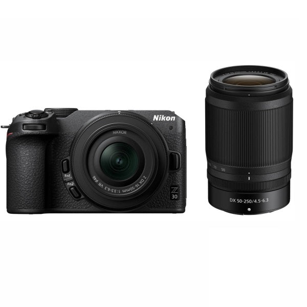 Nikon Z30 Dual Zoom Lens Kit (16-50mm + 50-250mm) – Camerahaus