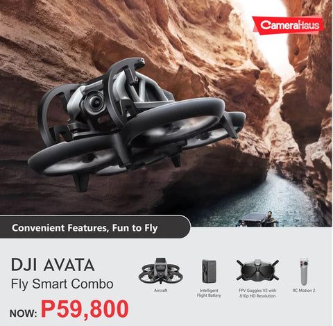DJI Avata Fly Smart Combo FPV Drone with FPV Goggles V2