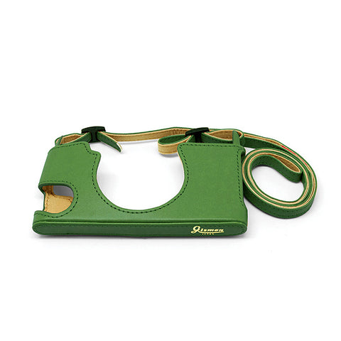GIZ iCA5 Leather Case Green