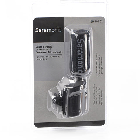 Saramonic SR-PMIC1 Super Cardioid Unidirectional Condenser Microphone