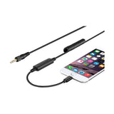Saramonic LC-C35 Locking 3.5mm Connector to IOS Certified Lightning Output Cable