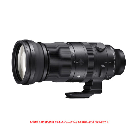 Sigma 150-600mm F5-6.3 DG DN OS Sports Lens for Sony E