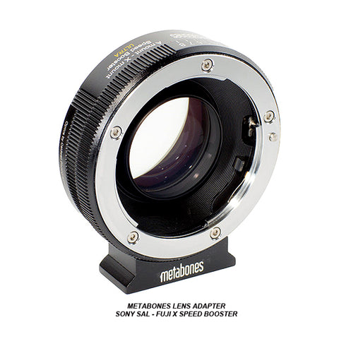 Metabone Lens Adapter Sony A Mount to FUJIFILM X with Speed Booster