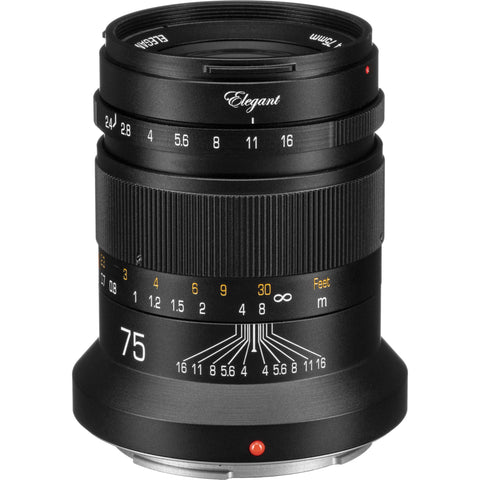 KIPON Elegant 75mm F2.4 Lens for Canon RF