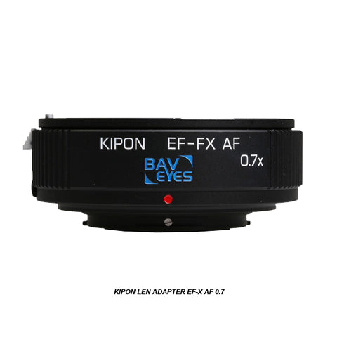 KIPON Baveyes 0.7x AF Lens Mount Adapter for Canon EF-Mount Lens to FUJIFILM X-Mount Camera