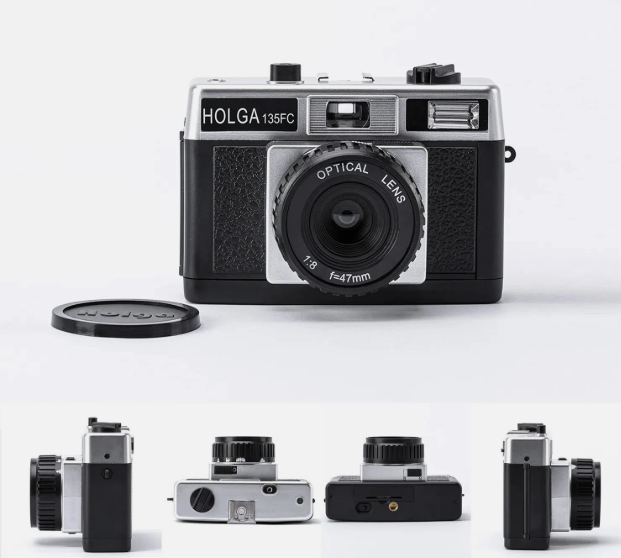 Holga 135FC 35mm Film Camera with Built-In Flash (Multiexposure)