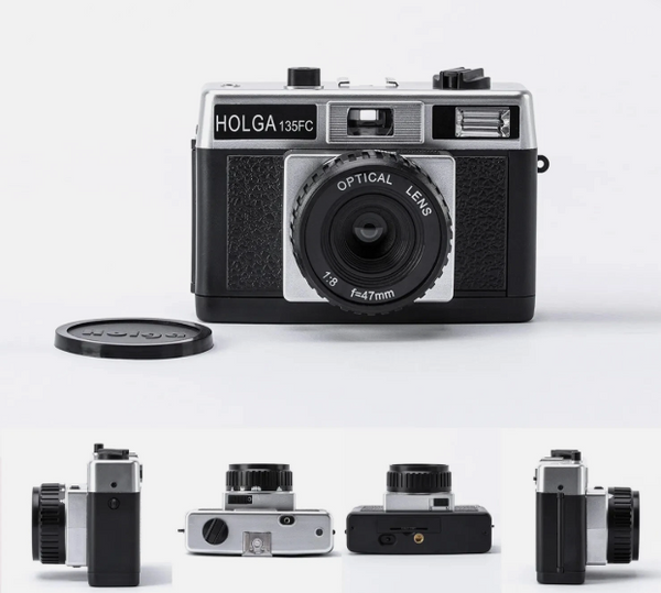 Holga 135FC 35mm Film Camera with Built-In Flash (Multiexposure) — alternate view
