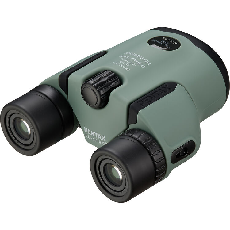 Pentax Papilio III 8.5x21 WR Binoculars – Olive