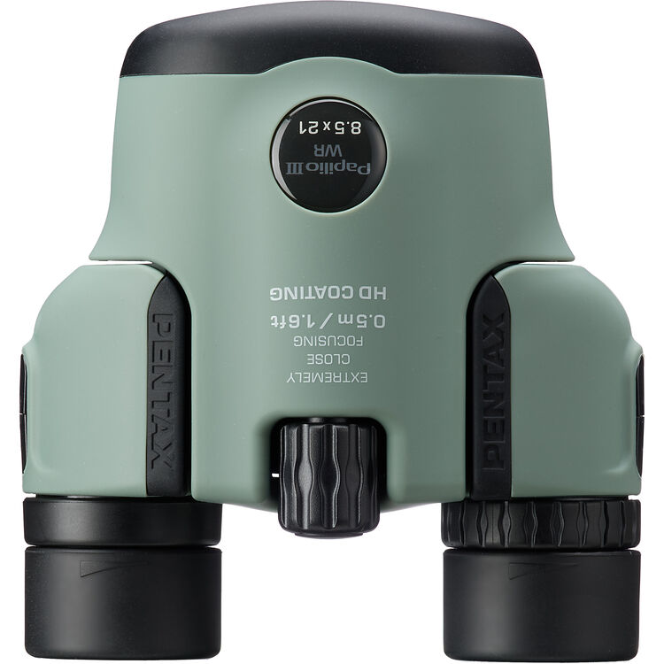Pentax Papilio III 8.5x21 WR Binoculars – Olive