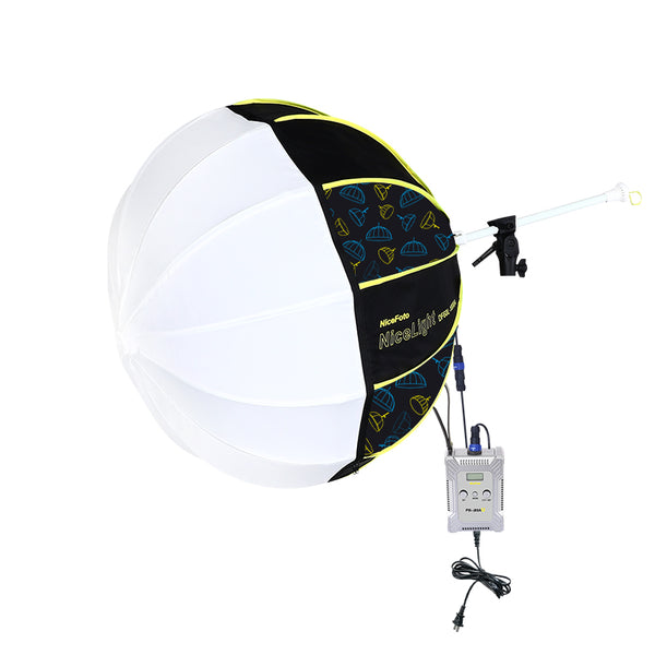 NiceFoto KT-DF60L-1000A Umbrella Light Kit Parabolic Softbox — alternate view