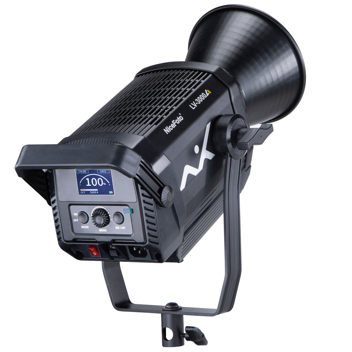 Nicefoto LV-3000A PRO 300w AC 2700-6500K LED Video Light