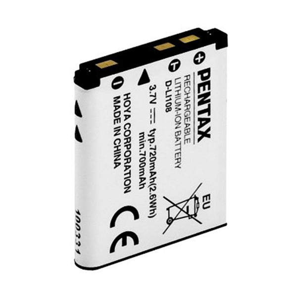 Pentax D-LI108 Rechargeable Lithium-Ion Battery