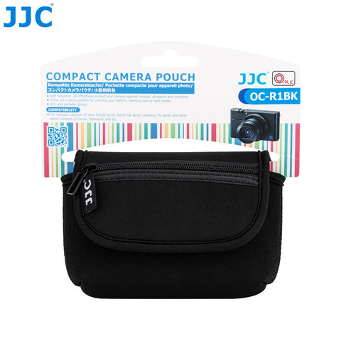 OC-R1BK Neoprene Pouch- BLACK Camera Pouch