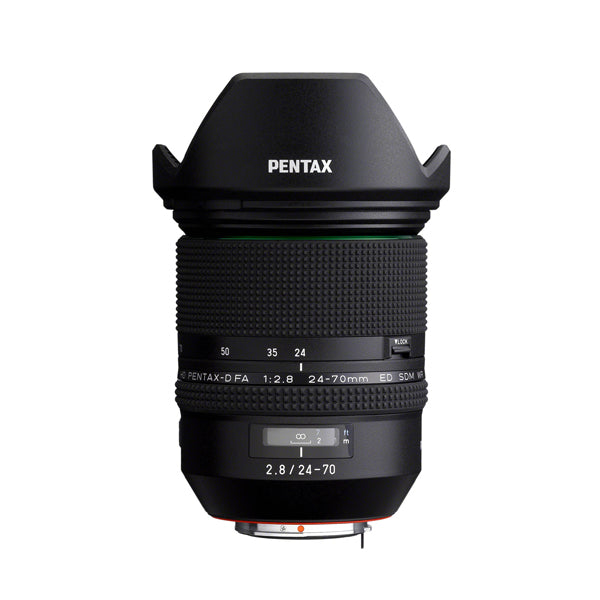 Pentax HD D FA 24-70mm F2.8 ED SDM WR Lens (Full-Frame)