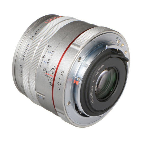 HD PENTAX-DA 35mm F2.8 Macro Limited Lens (Silver, Pentax K-Mount)
