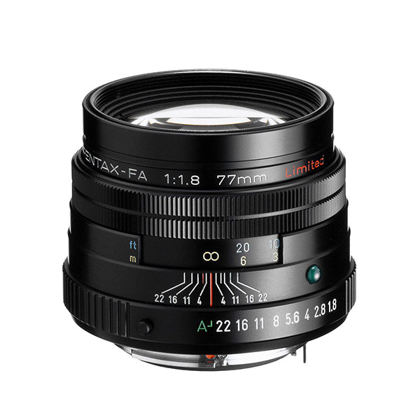 Pentax FA 77mm F1.8 Limited Lens (Full-Frame) with Case