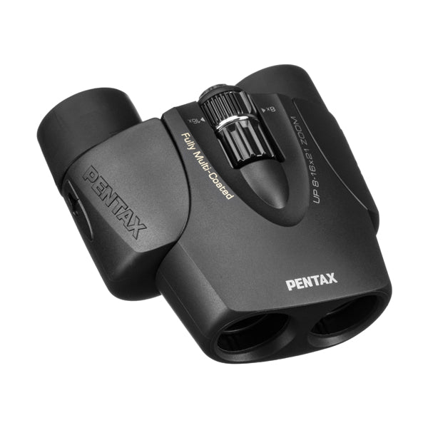 Pentax UP 8-16x21 Compact Zoom Porro Prism Binoculars (Black)