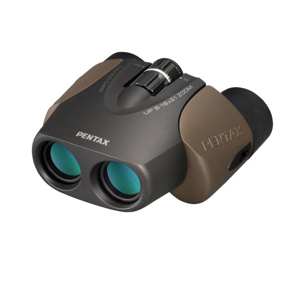 Pentax 8-16x21 U-Series UP Binoculars Brown