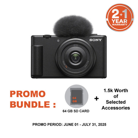 Sony ZV-1F / ZV1F Vlogging Camera (Black)