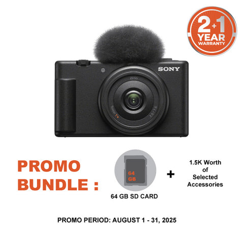 Sony ZV-1F / ZV1F Vlogging Camera (Black)