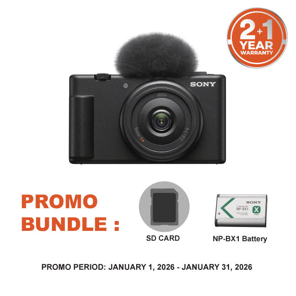 Sony ZV-1F / ZV1F Vlogging Camera (Black)