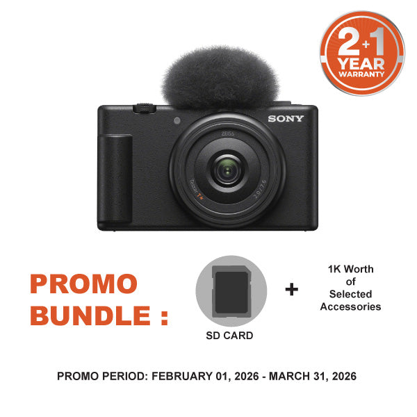 Sony ZV-1F / ZV1F Vlogging Camera (Black)