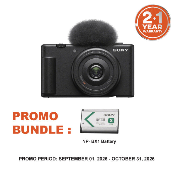 Sony ZV-1F / ZV1F Vlogging Camera (Black)