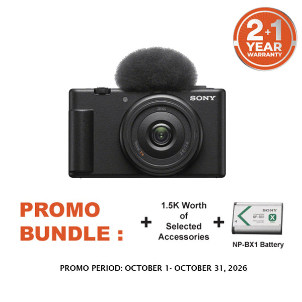 Sony ZV-1F / ZV1F Vlogging Camera (Black)