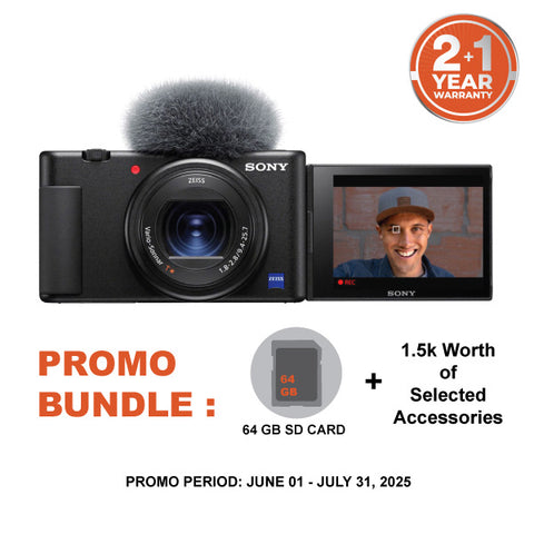 Sony ZV1 Digital Camera (Black) Body Only