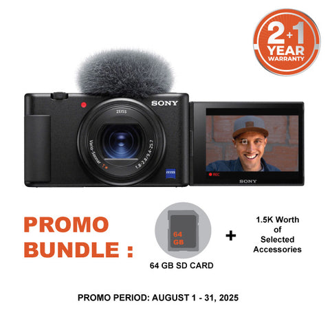 Sony ZV1 Digital Camera (Black) Body Only