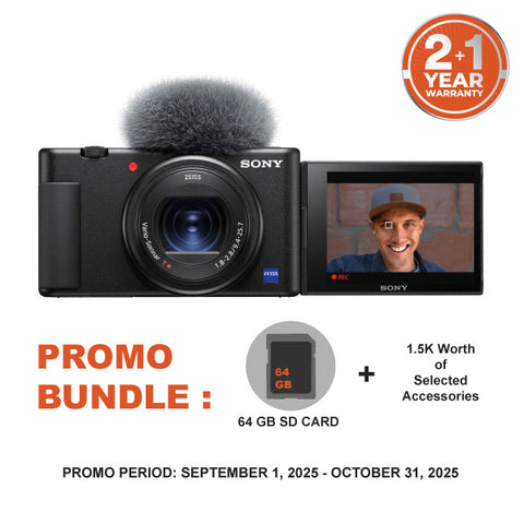 Sony ZV1 Digital Camera (Black) Body Only