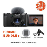 Sony ZV1 Digital Camera (Black) With Vlogging Grip