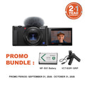 Sony ZV1 Digital Camera (Black) With Vlogging Grip
