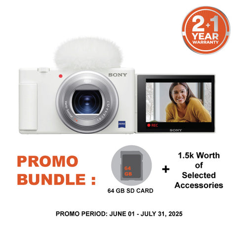 ZV1/WC WHITE+SD64GB