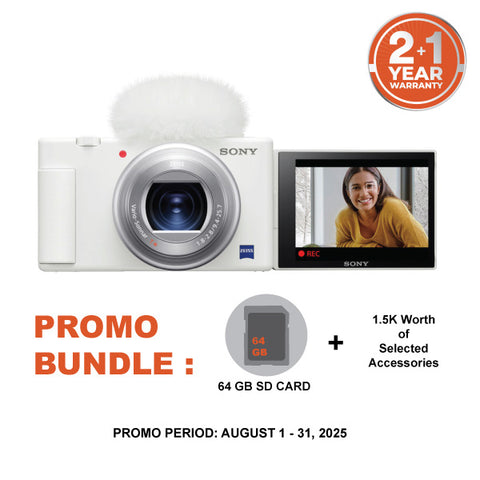 ZV1/WC WHITE+SD64GB