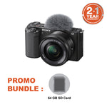 Sony ZVE10 / ZV-E10 Mirrorless Camera (Black)
