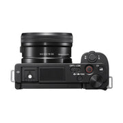 Sony ZV-E10 Mirrorless Camera with 16-50mm Lens Kit (Black) + 64GB SD Card