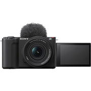 Sony ZV-E10 II Mirrorless Camera with 16-50mm Lens (Black) and 64GB SD Card