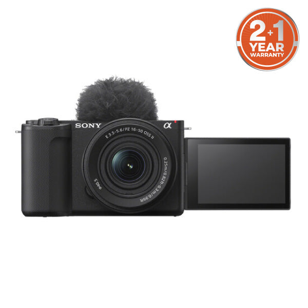 Sony ZV-E10 II Mirrorless Camera with 16-50mm Lens (Black) — alternate view