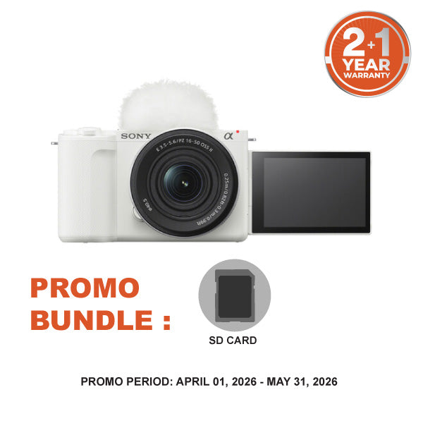 Sony ZV-E10 II Mirrorless Camera with 16-50mm Lens (White)