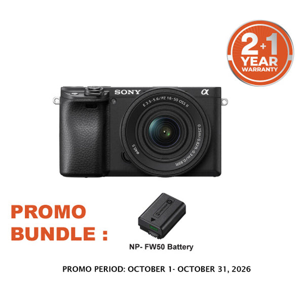 Sony a6400 Mirrorless Camera with 16-50mm Lens