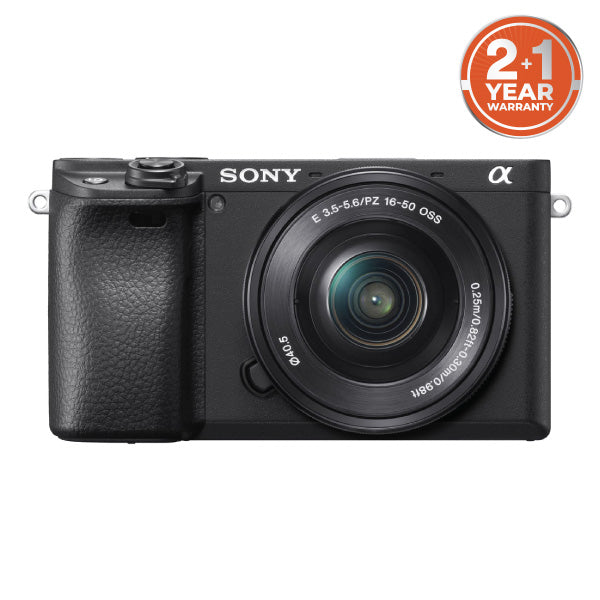 Sony a6400 Mirrorless Camera with 16-50mm Lens — alternate view