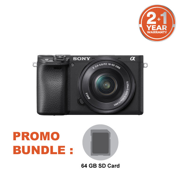 Sony a6400 Mirrorless Camera with 16-50mm Lens