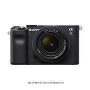 Sony Alpha 7C Mirrorless Camera with 28-60mm Lens Kit (Black)